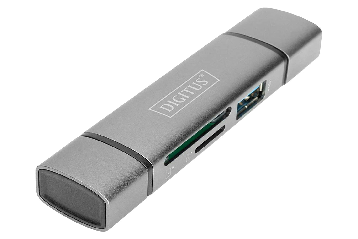 Digitus USB-C/USB 3.0 Dual Card Reader Hub