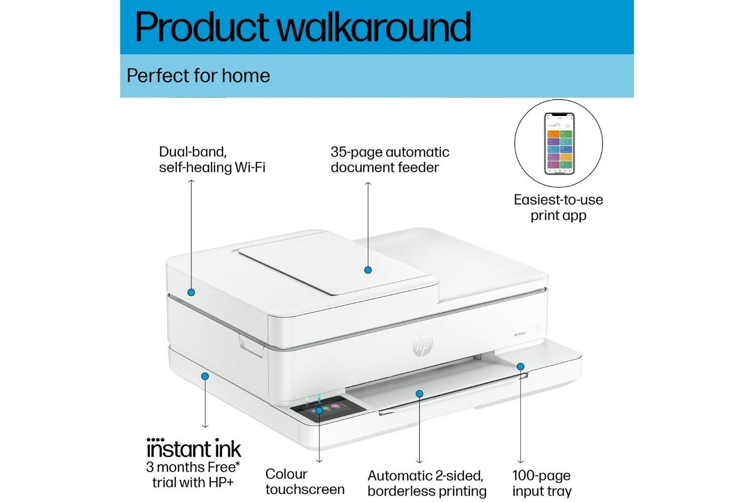 HP Envy 6530e All-in-One Wireless Colour Printer-5