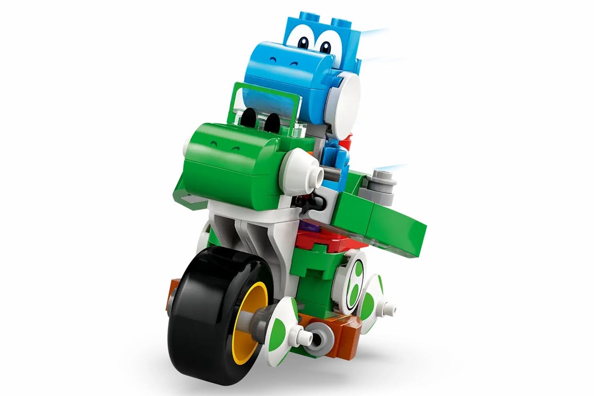 Lego Mario Kart Yoshi Bike Building Toy Set-4