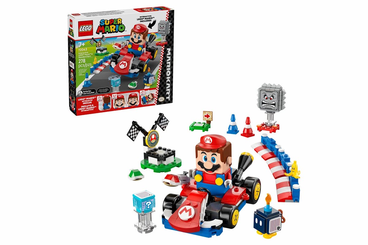 Lego Mario Standard Kart Building Toys Set-3