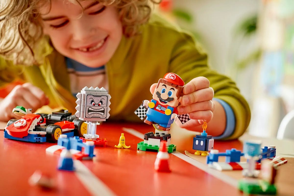 Lego Mario Standard Kart Building Toys Set-5