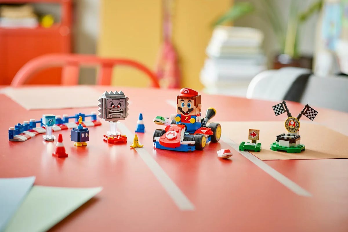 Lego Mario Standard Kart Building Toys Set-6