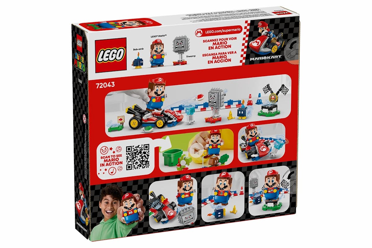 Lego Mario Standard Kart Building Toys Set-7