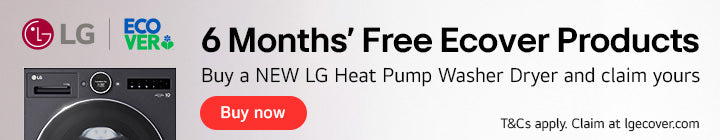 Claim FREE 6 month supply of Ecover with LG