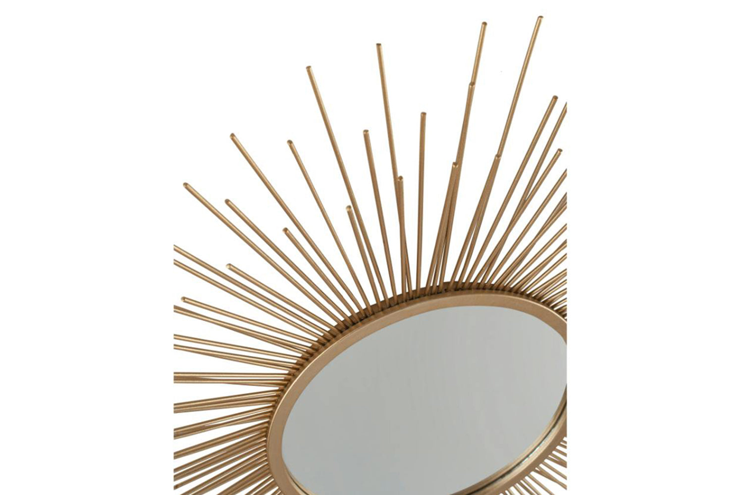 Starburst Round Wall Mirror | Gold | 80 cm-6
