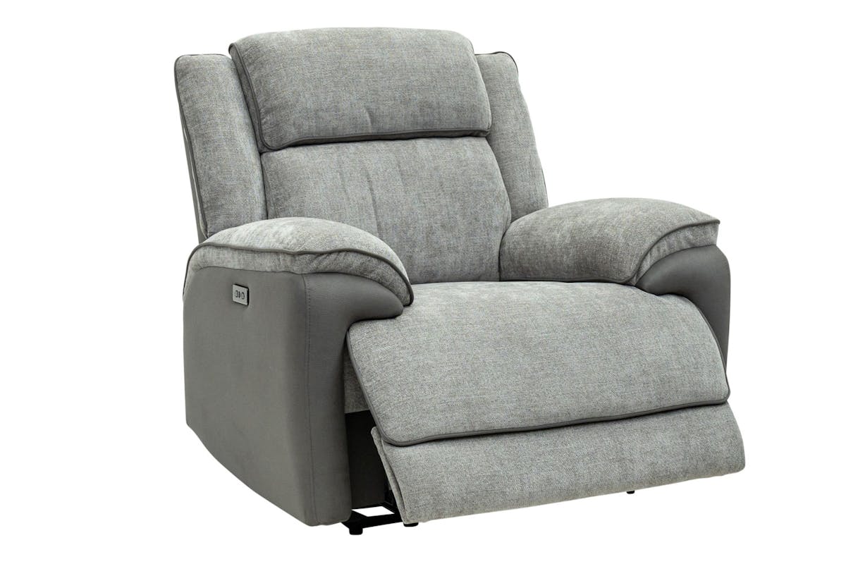 Marley Armchair | Power Recliner | Grey-3