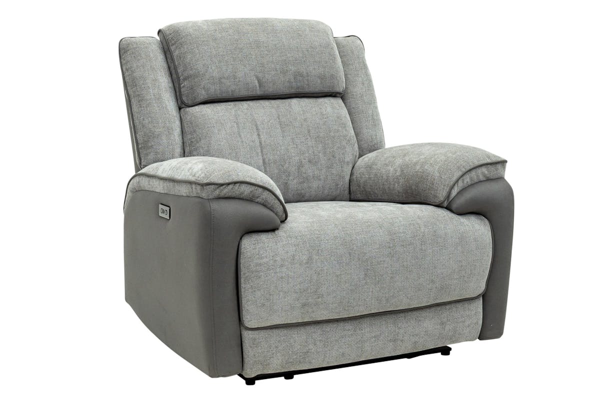 Marley Armchair | Power Recliner | Grey-4