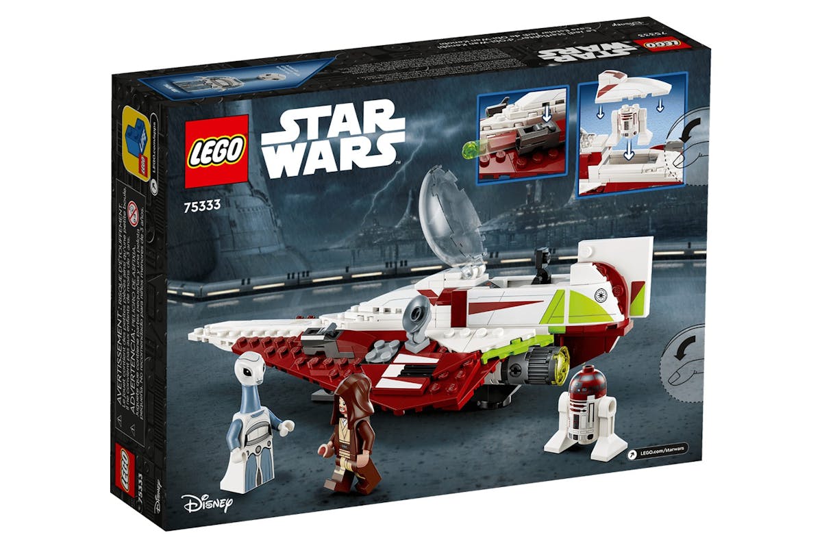 Lego Star Wars Obi-Wan Kenobi’s Jedi Starfighter Toy Set-7