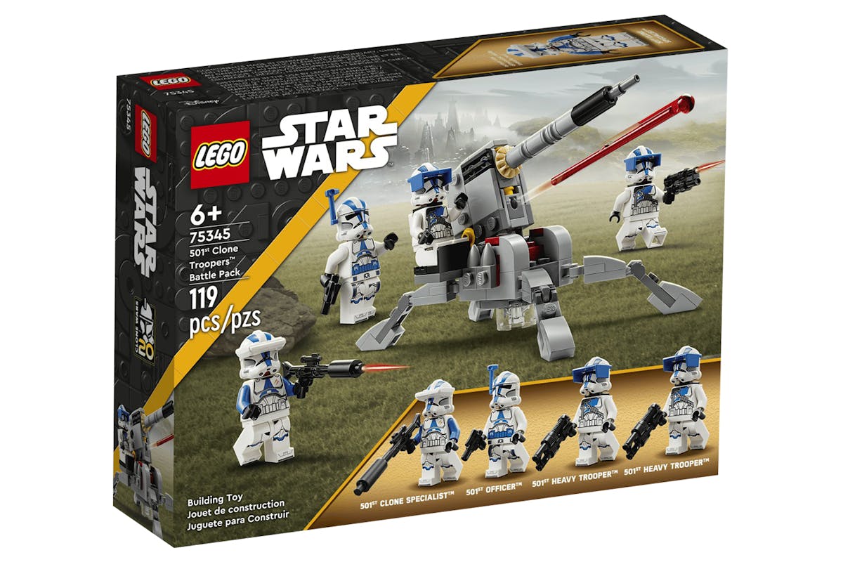 Lego Start Wars 501st Clone Troopers Battle Pack-6