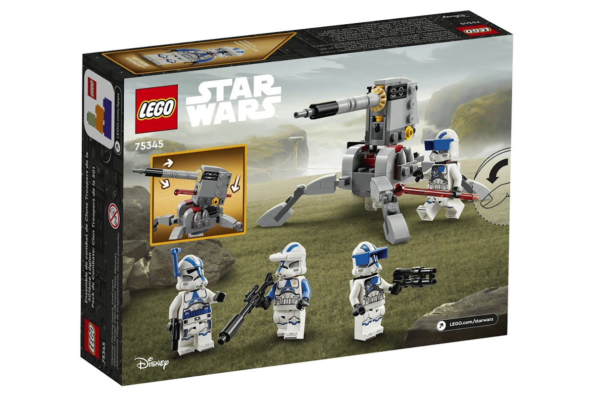 Lego Start Wars 501st Clone Troopers Battle Pack-7