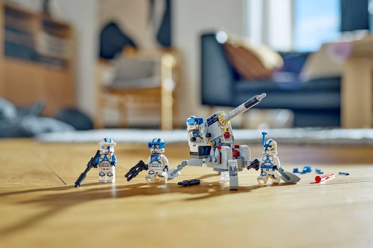 Lego Start Wars 501st Clone Troopers Battle Pack-8