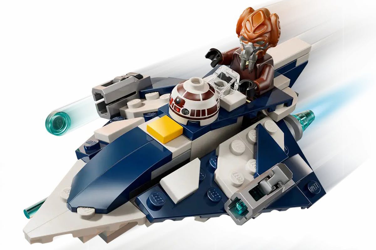 Lego Star Wars Plo Koon's Jedi Starfighter Microfighter Toys Set-6