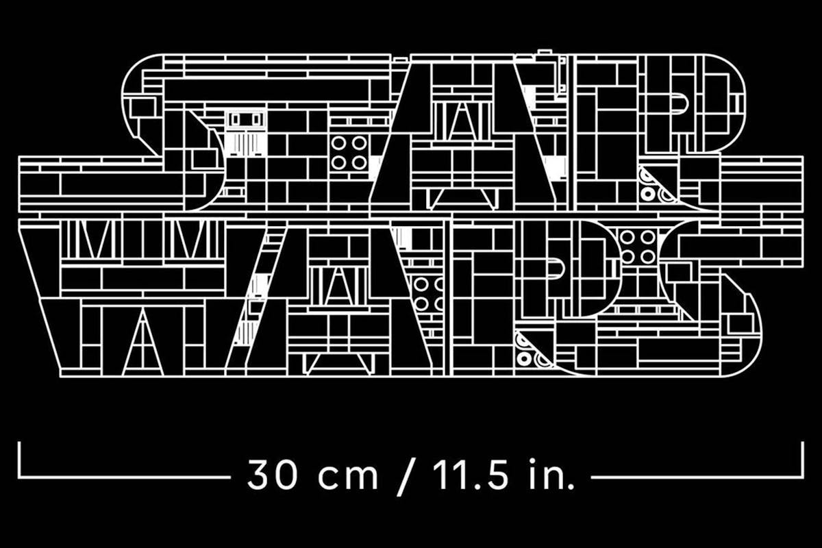 Lego Brick-Built Star Wars Logo-10