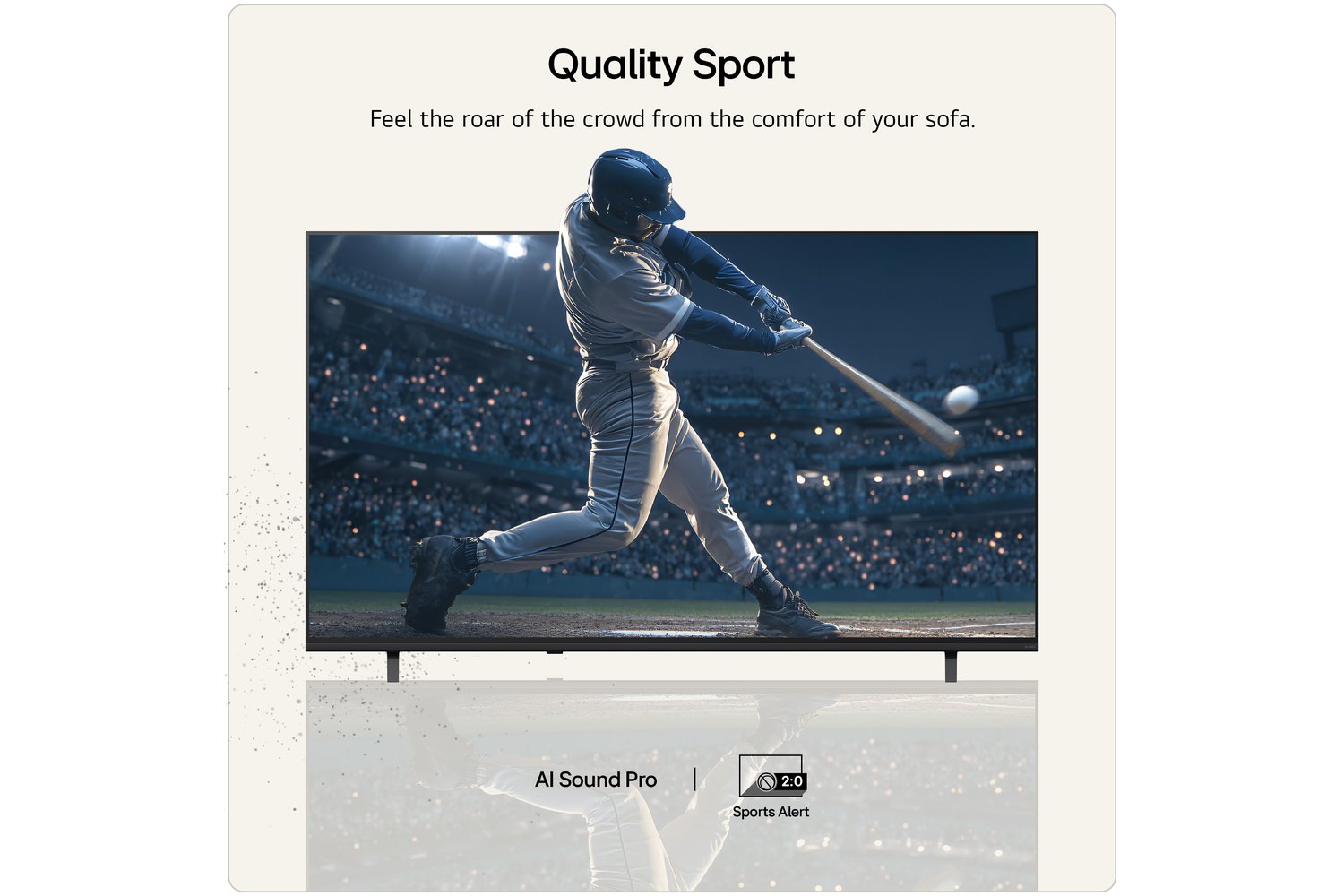 LG QNED72 75" QNED AI Mini LED 4K Smart TV (2026) | 75QNED72B6A.AEI-11