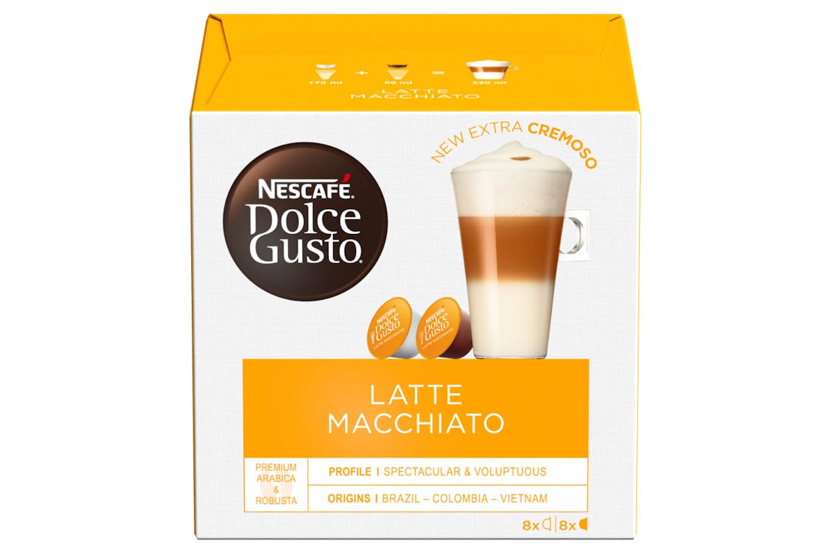 Nescafe Dolce Gusto Latte Macchiato Pods | 16 Pieces-2