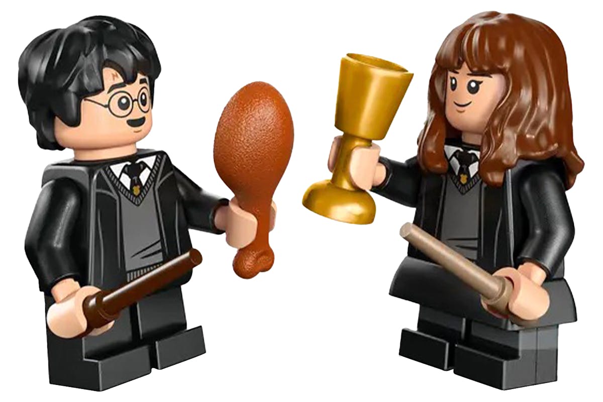 Lego Hogwarts Castle Sorting Hat Ceremony Building Toys Set-6