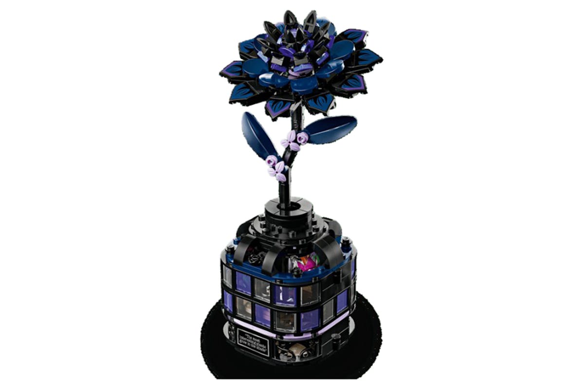 Lego Black Dahlia Flower Building Toys Set-4