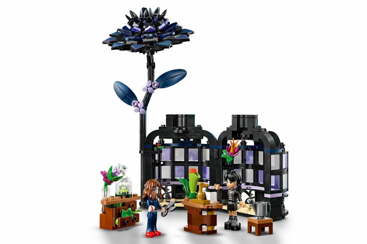 Lego Black Dahlia Flower Building Toys Set-5