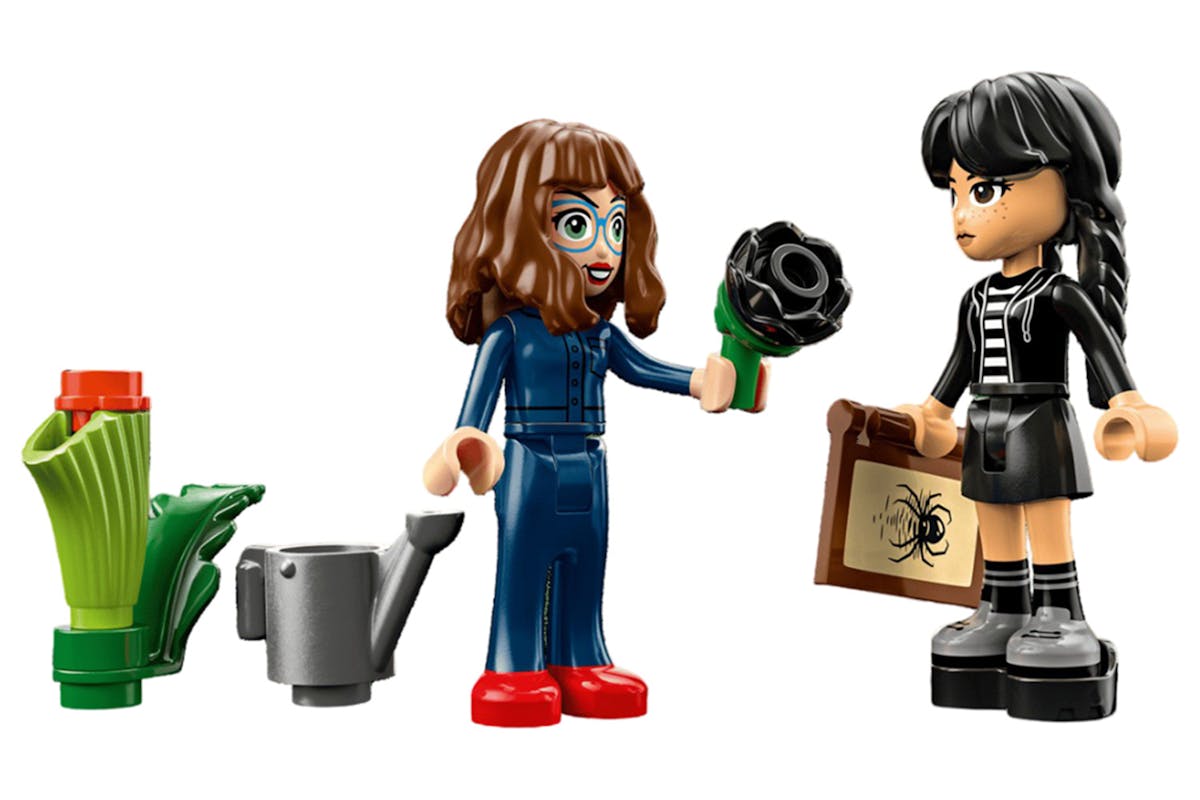 Lego Black Dahlia Flower Building Toys Set-6