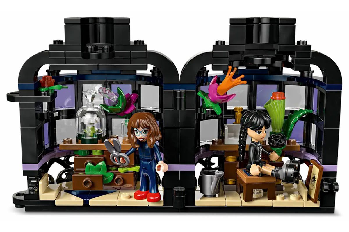 Lego Black Dahlia Flower Building Toys Set-7
