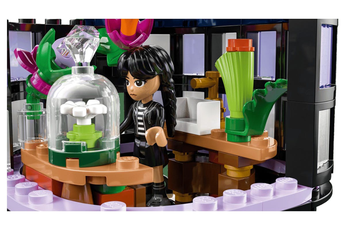 Lego Black Dahlia Flower Building Toys Set-8