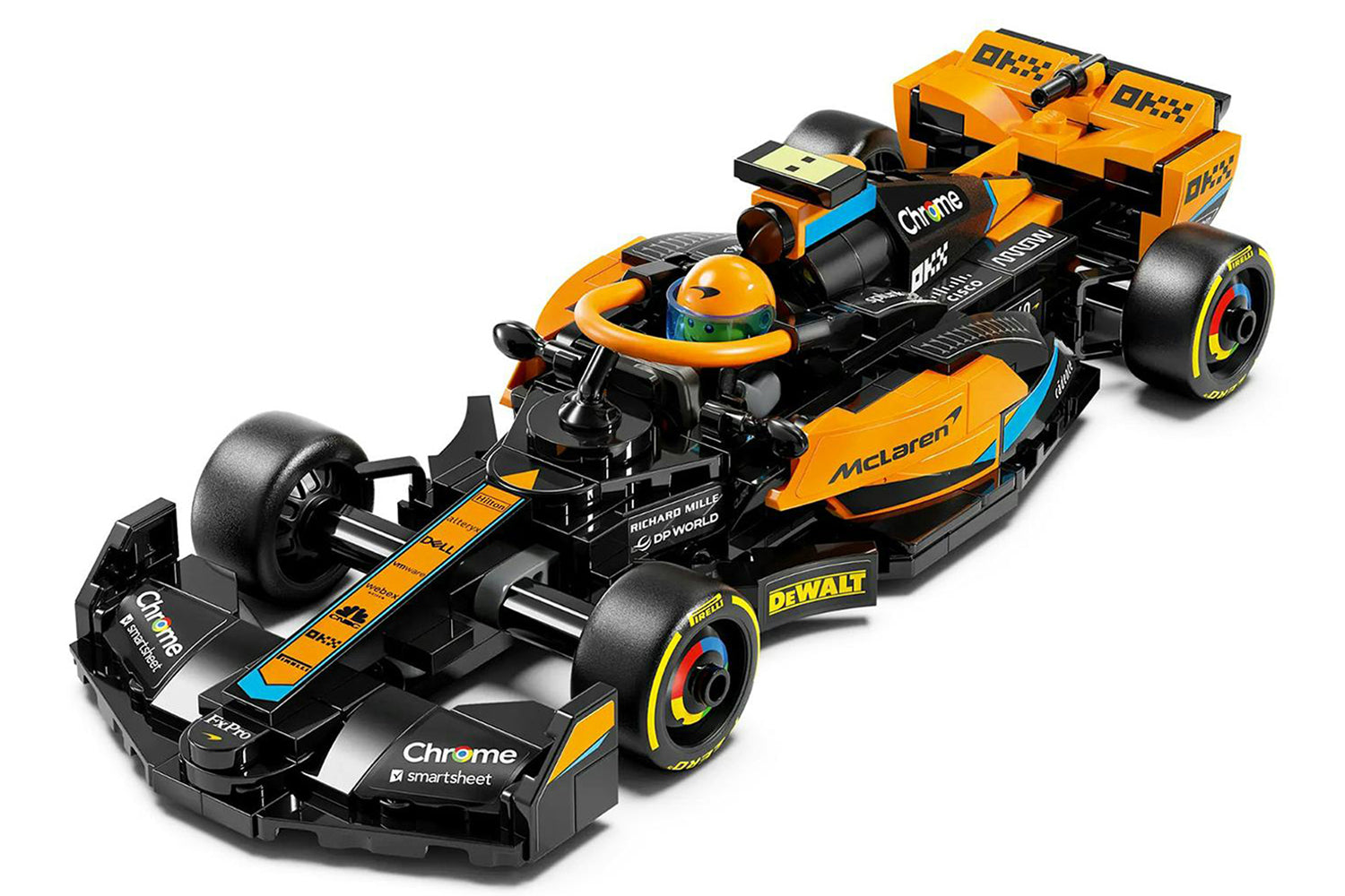Lego Speed Champions McLaren Formula Race Car Building Toys Set (2023)