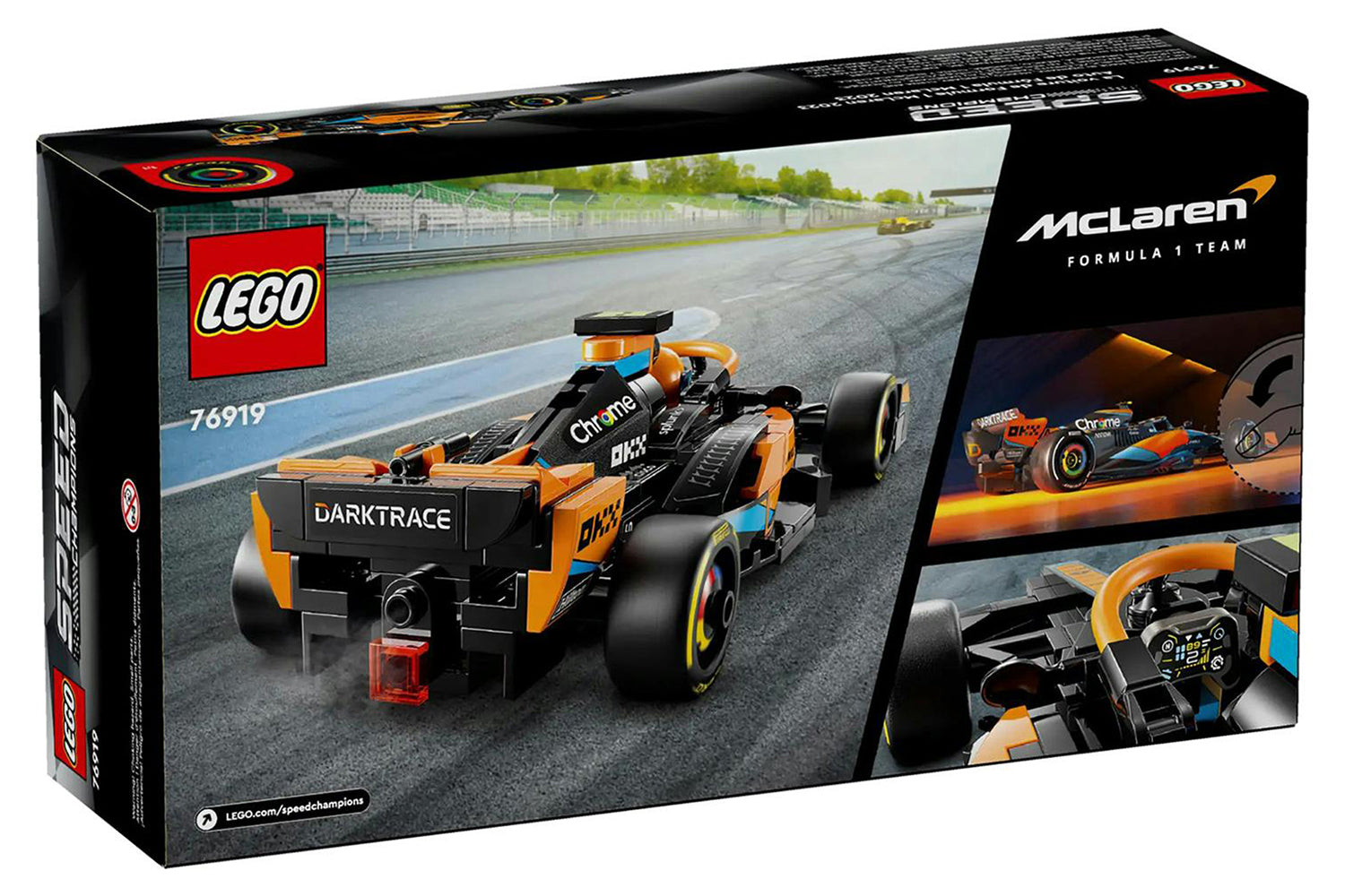 Lego Speed Champions McLaren Formula Race Car Building Toys Set (2023)-8