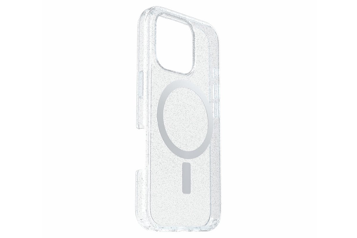 OtterBox Symmetry Series iPhone 16 Pro MagSafe Case | Stardust Clear-3
