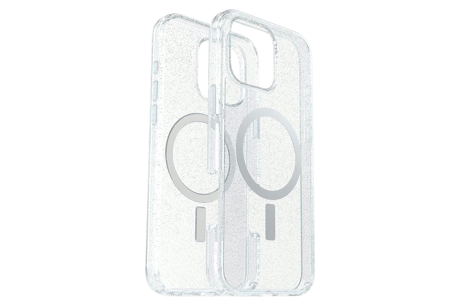 OtterBox Symmetry Series iPhone 16 Pro Max MagSafe Case | Stardust 3.0 (Clear)
