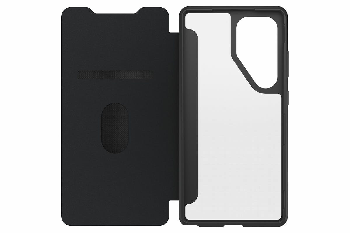 OtterBox React Series Samsung Galaxy S25 Ultra Folio Case | Clear/Black-4