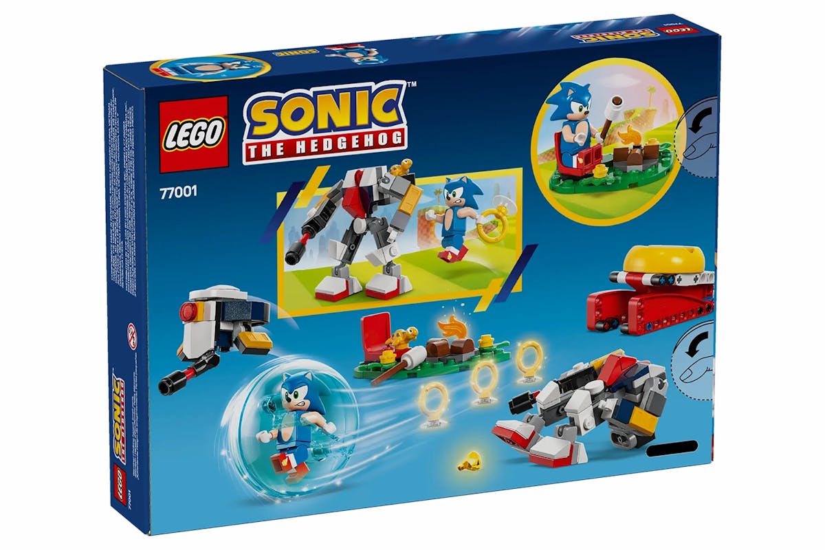 Lego Sonic's Campfire Clash Building Toy Set-10
