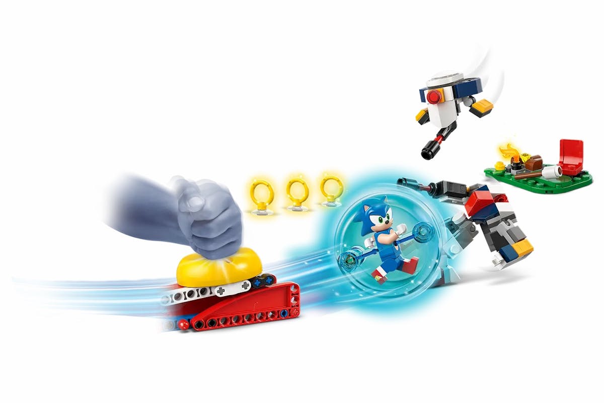 Lego Sonic's Campfire Clash Building Toy Set-4