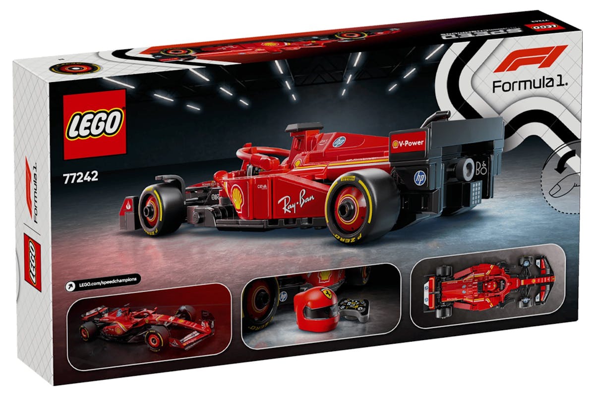 Lego Speed Champions Ferrari SF-24 F1 Race Car Building Toys Set-10