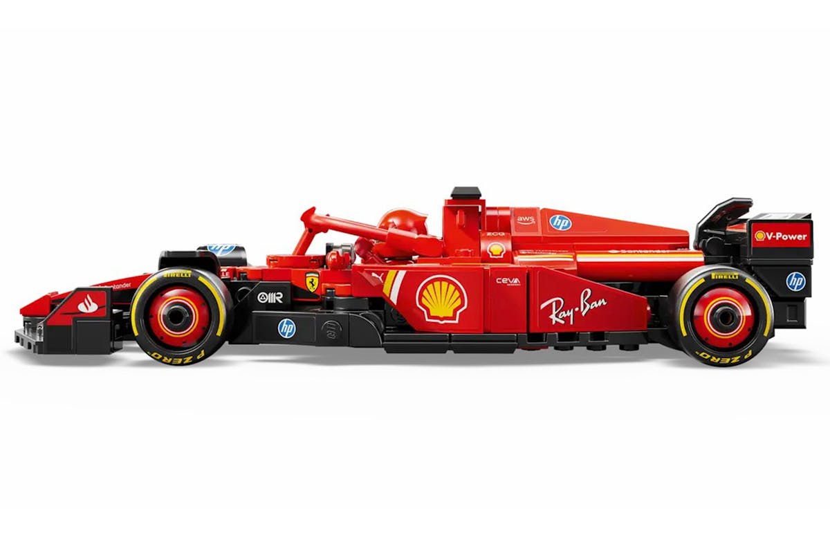 Lego Speed Champions Ferrari SF-24 F1 Race Car Building Toys Set-4
