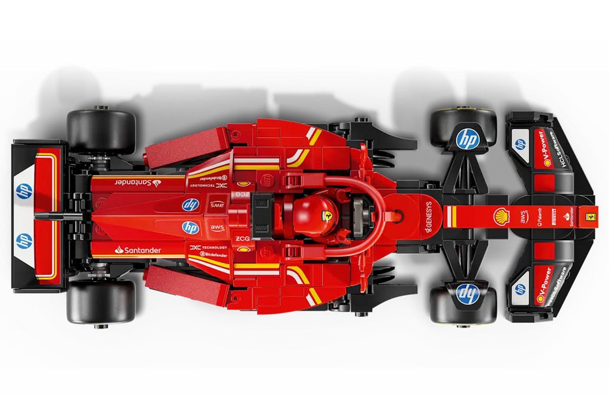 Lego Speed Champions Ferrari SF-24 F1 Race Car Building Toys Set-5