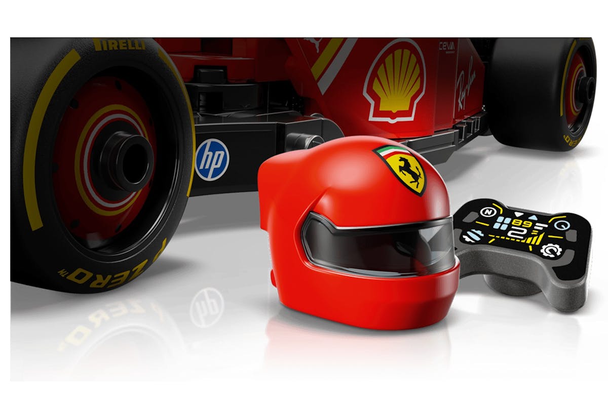 Lego Speed Champions Ferrari SF-24 F1 Race Car Building Toys Set-6