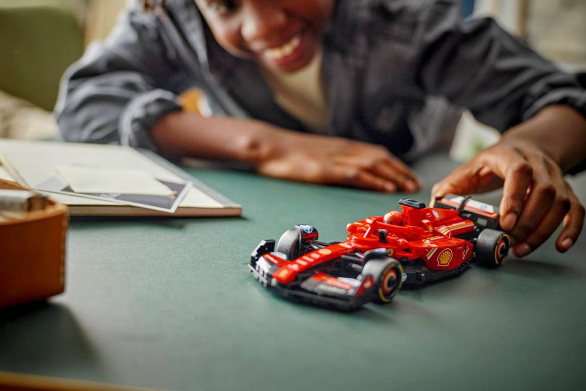 Lego Speed Champions Ferrari SF-24 F1 Race Car Building Toys Set-2