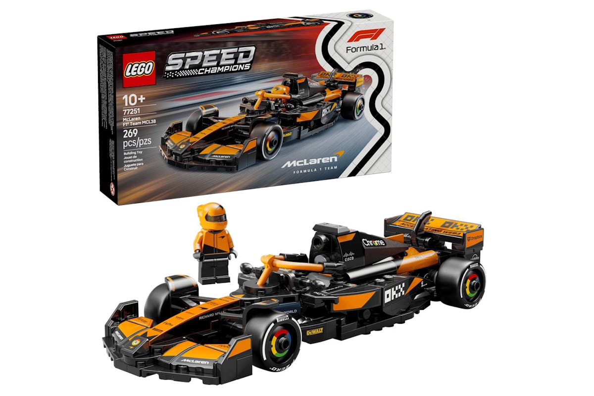 Lego Speed Champions McLaren F1 Team MCL38 Race Car Building Toys Set-15