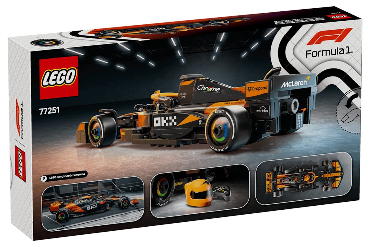 Lego Speed Champions McLaren F1 Team MCL38 Race Car Building Toys Set-16