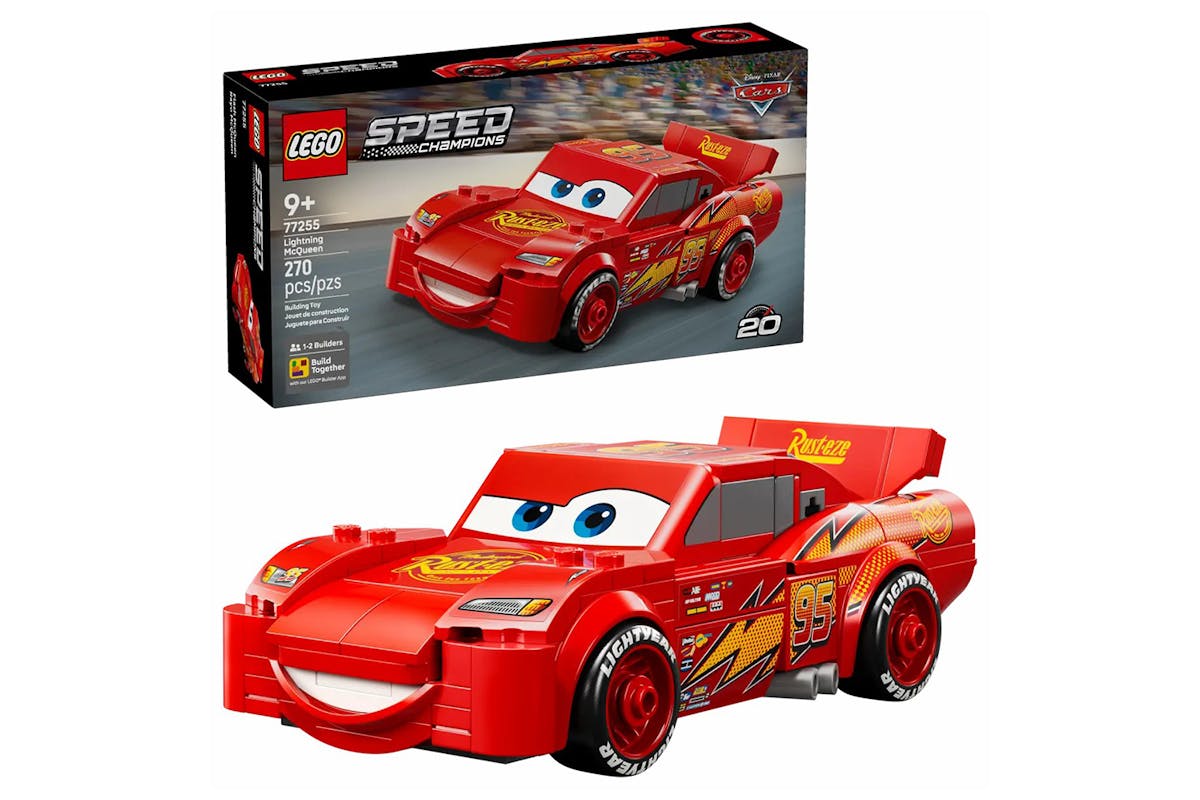 Lego Disney Lightning McQueen Toys Set-6