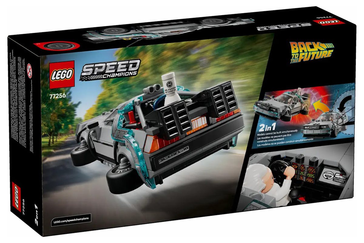 Lego Speed Champions Time Machine from Back to the Future Toys Set-11