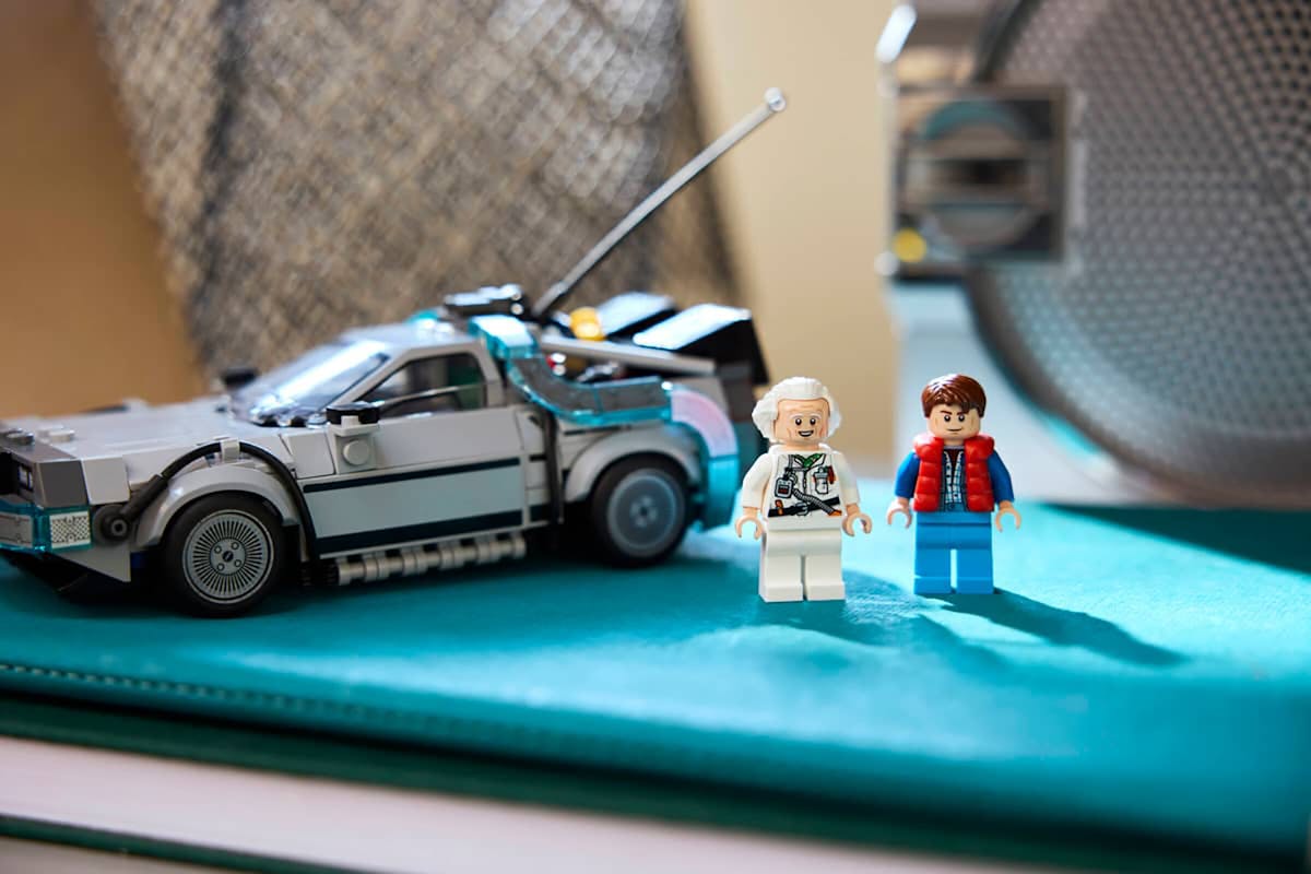 Lego Speed Champions Time Machine from Back to the Future Toys Set-4