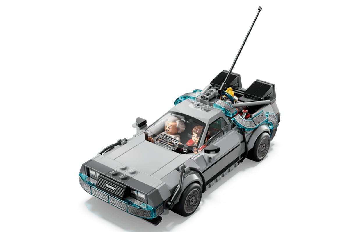 Lego Speed Champions Time Machine from Back to the Future Toys Set-7