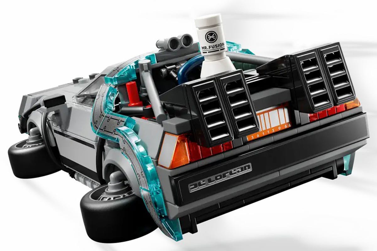 Lego Speed Champions Time Machine from Back to the Future Toys Set-8
