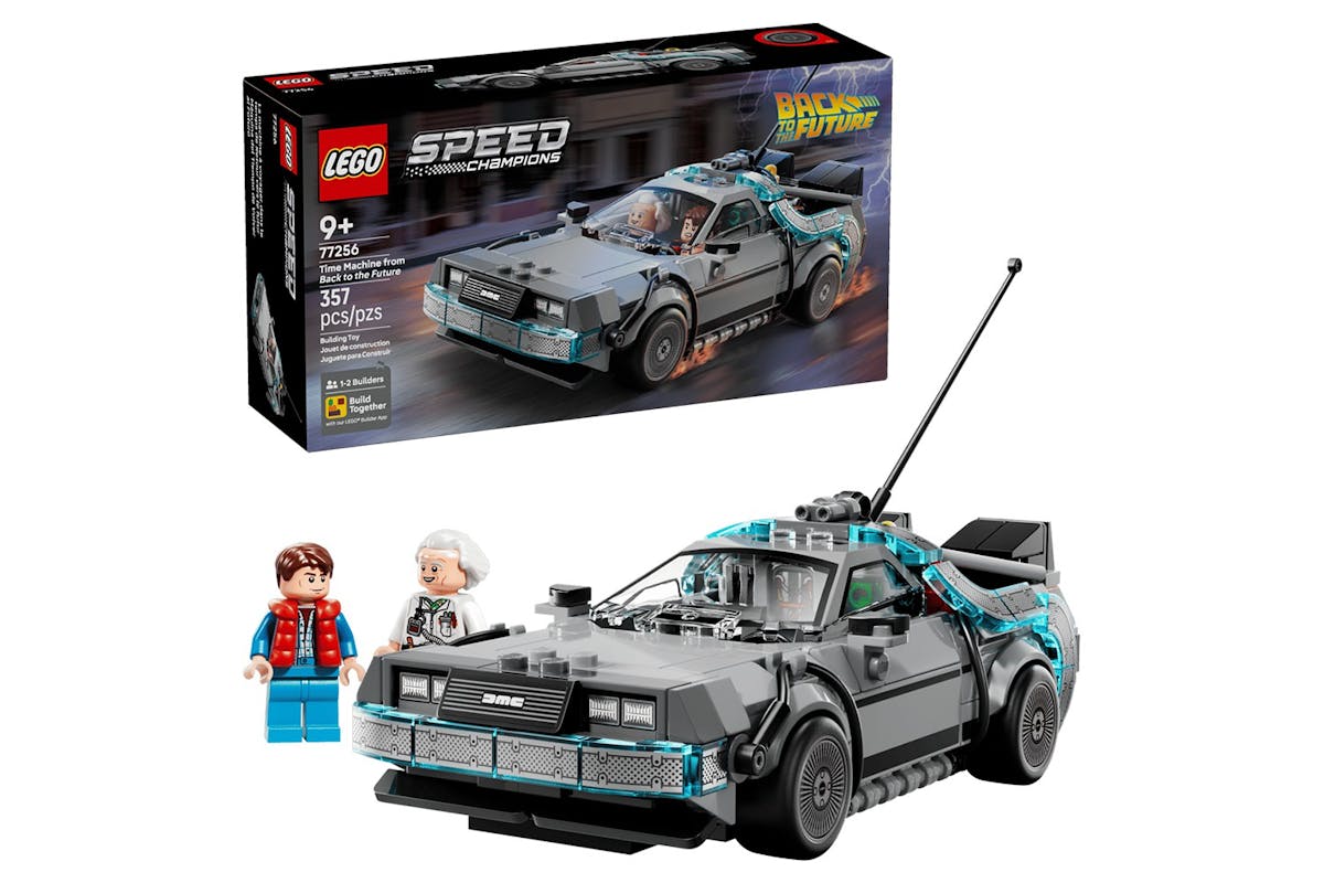 Lego Speed Champions Time Machine from Back to the Future Toys Set-10
