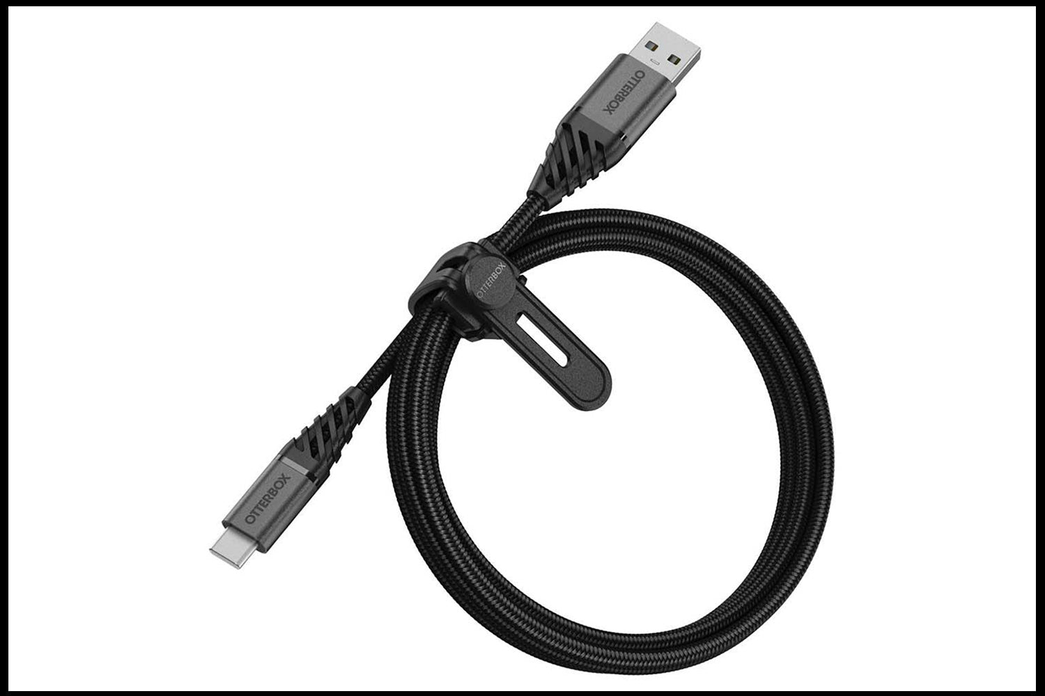 OtterBox Premium USB-C to USB-A Cable | Dark Ash (Black) | 1m