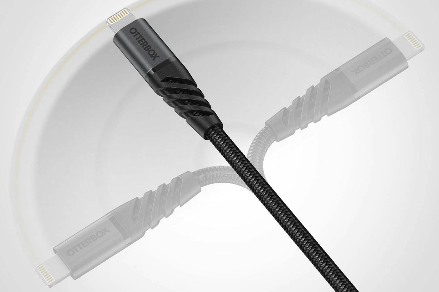 OtterBox Premium USB-C to USB-A Cable | Dark Ash (Black) | 2m-3