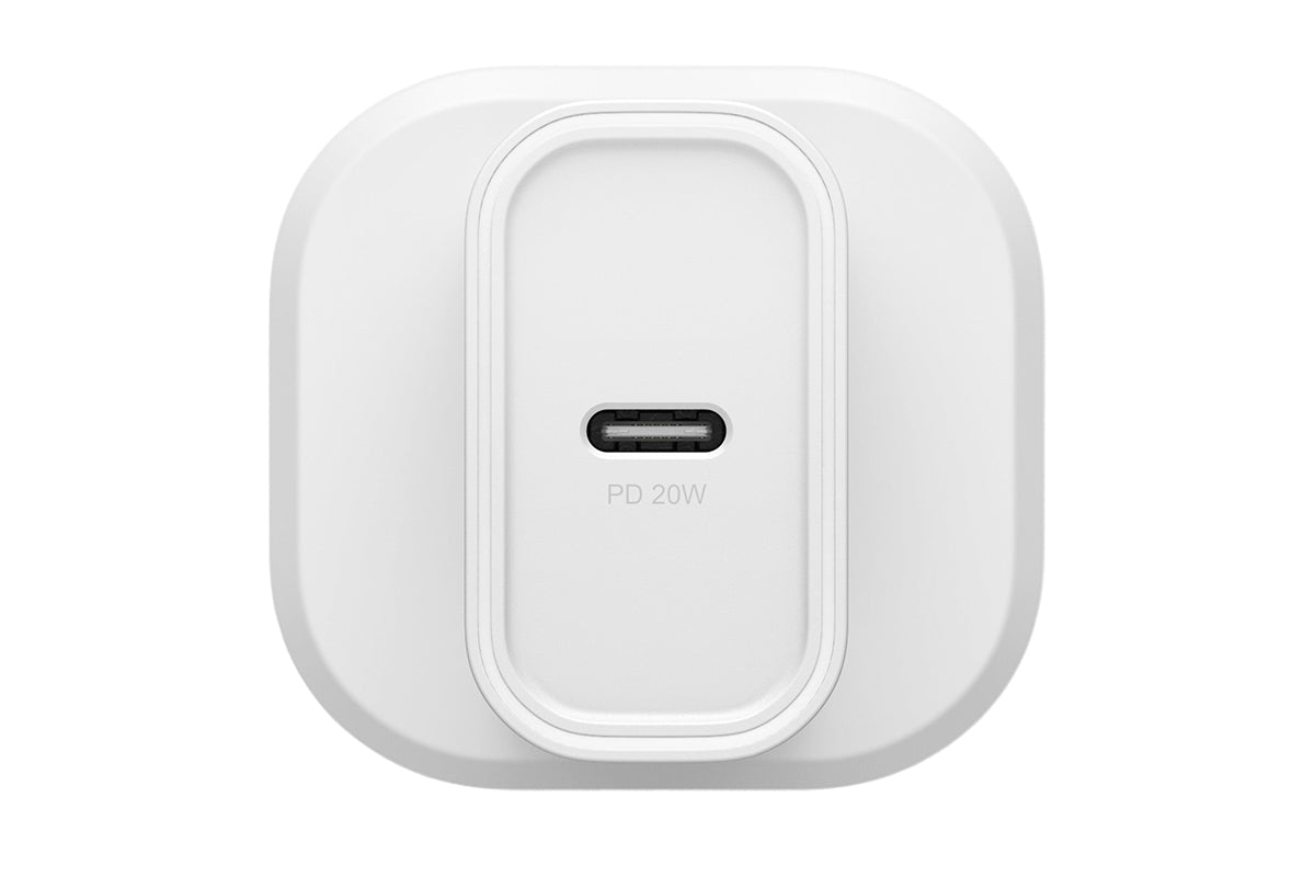 OtterBox 20W USB-C Fast Wall Charger | White-2