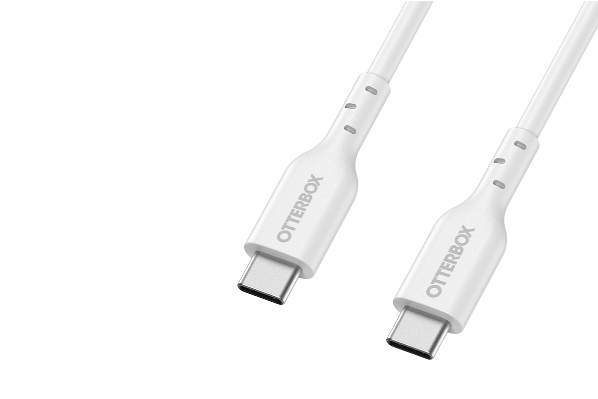 OtterBox Fast Charge USB-C to USB-C Cable | 2m | White
