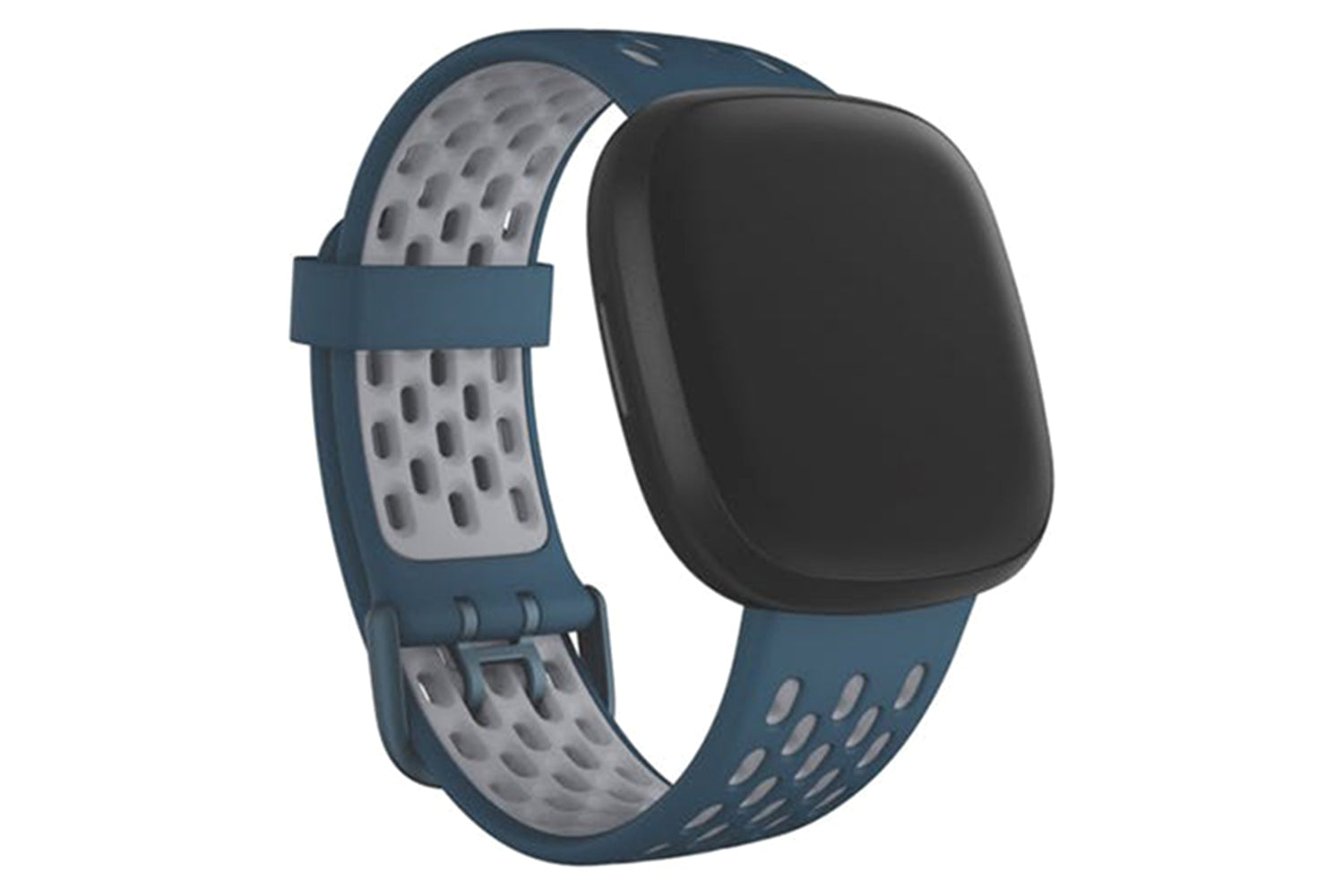 Fitbit Sense & Versa 3 Sport Band | Sapphire / Fog Grey | Large